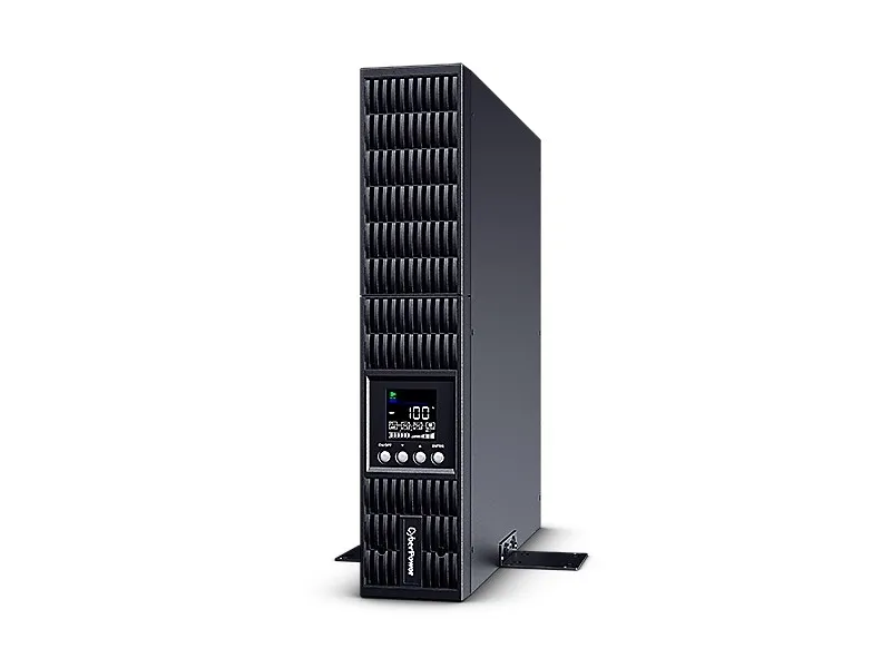 CyberPower Smart App Online S OLS2000ERT2Ua - UPS (stativ-monterbar / ekstern) - AC 230 V - 1800 Watt - 2000 VA - 1-faset - 9 At - RS-232, USB - output-stikforbindelser: 8 - 2U - sort