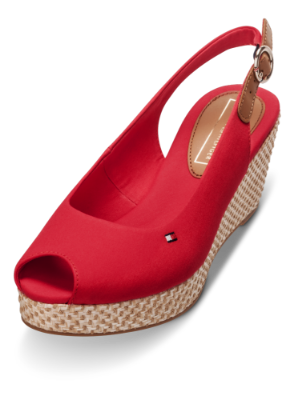 Tommy Hilfiger damesandal rød FW0FW04081
