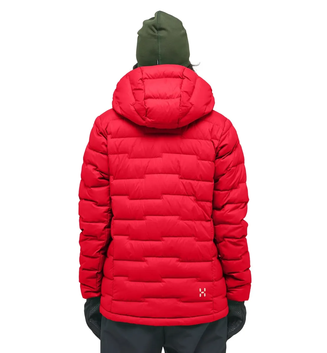 Haglöfs Women's Roc Flash Down Hood Bright Red