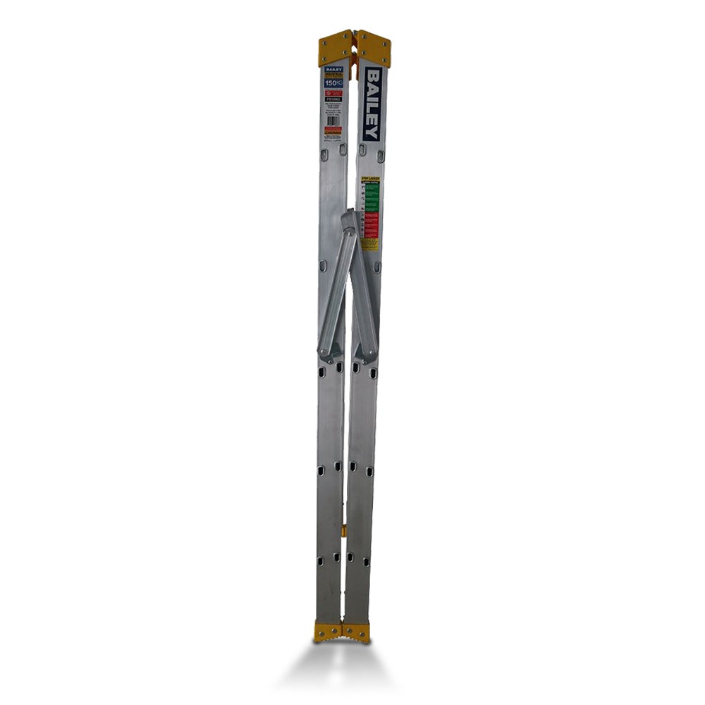 Escada de alumínio de dupla face BAILEY 1,8 m 150 kg Step 6 Pro FS13963