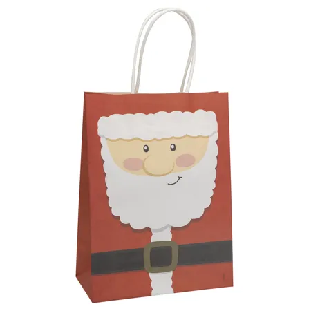 Idena Geschenktasche Weihnachtsmann FSC-Mix