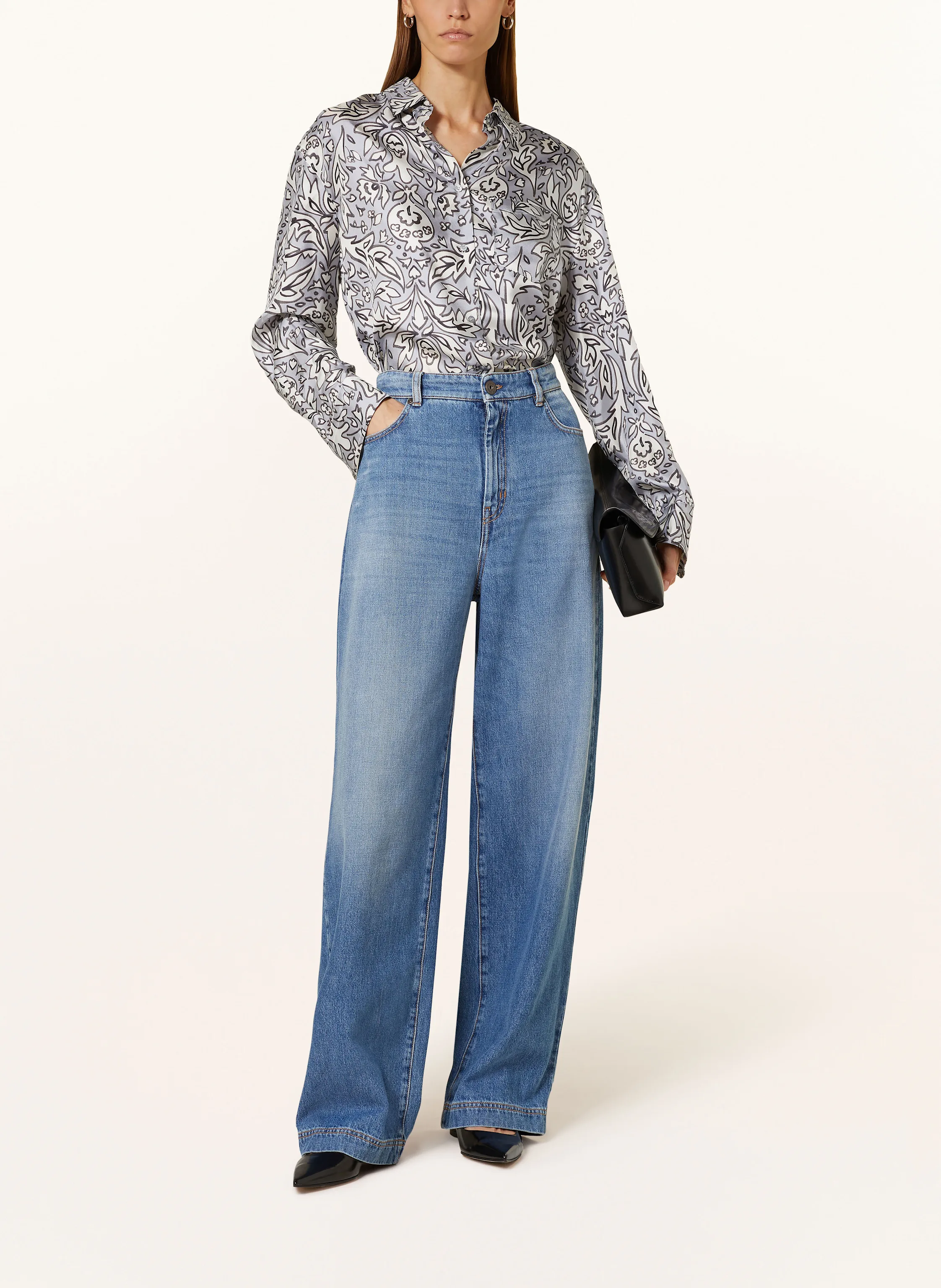 WEEKEND Max Mara Hemdbluse ENFASI aus Seide