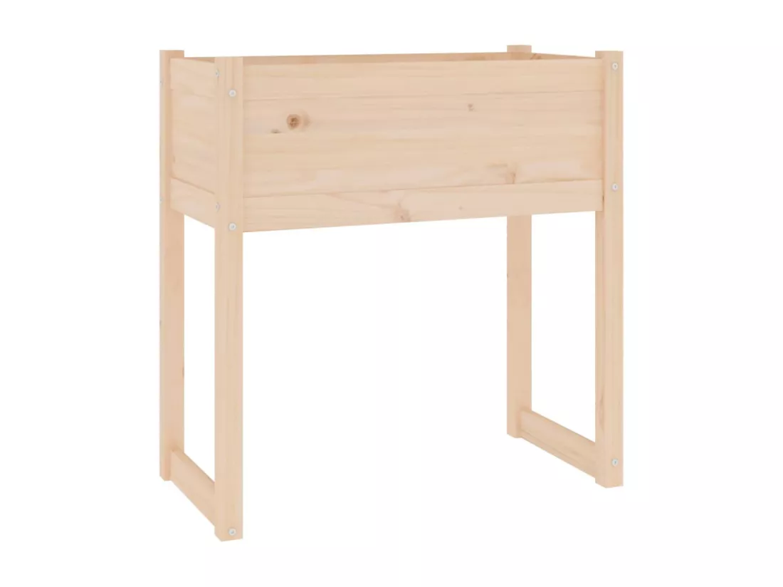 Jardinière 78x40x81 cm Bois massif de pin