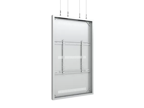 Multibrackets M Pro Series - Indelukke - for digitalt skiltepanel - ledning, medium - stål - hvid - skærmstørrelse: 75