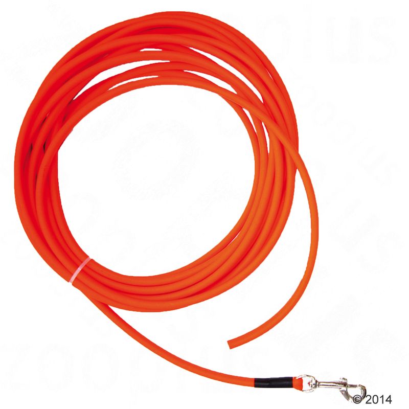 Longe en BioThane Heim sans dragonne, orange