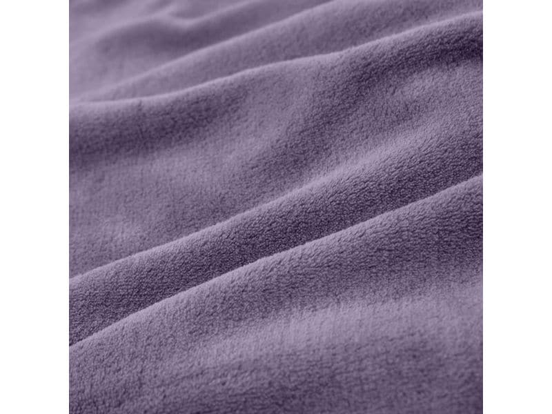 Lumaland Kuscheldecke Lila 240 x 220 cm Sofa- und Tagesdecke