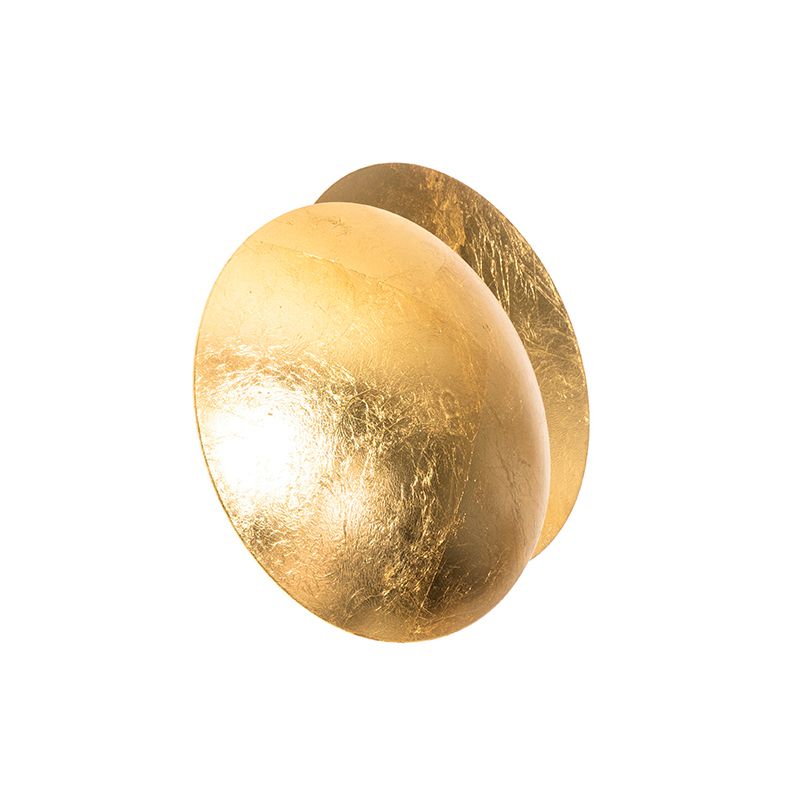 Moderne wandlamp goud rond 20cm - Sunrise