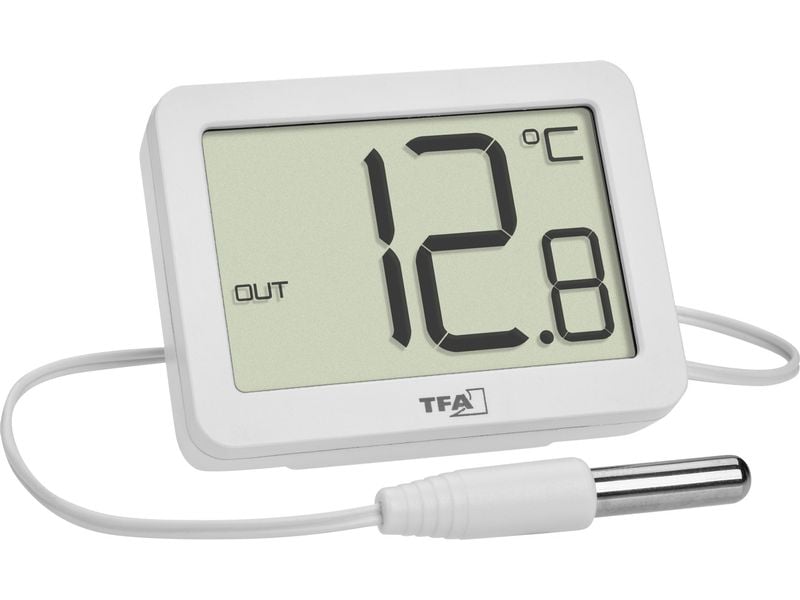 TFA Dostmann Thermometer 30.1066 Digitales Innen-Aussen-Thermometer