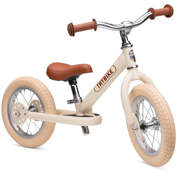 TrybikeTrybike   Steel Bike matt Vintage Cream