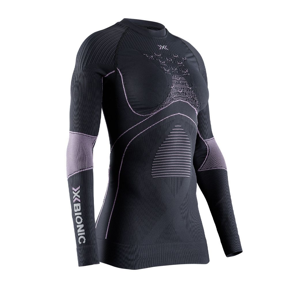 X-Bionic ENERGY ACCUMULATOR 4.0 - Sous-couche Femme charcoal/magnolia