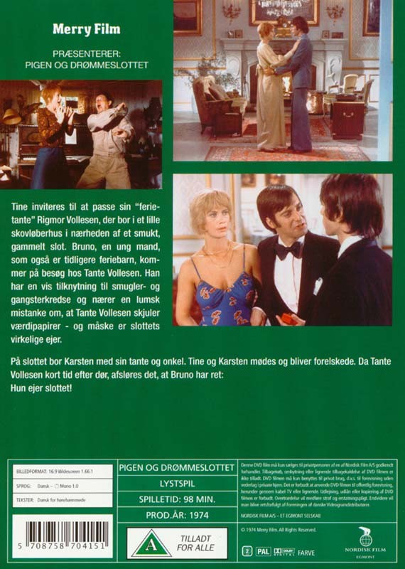 Pigen og drømmeslottet - DVD