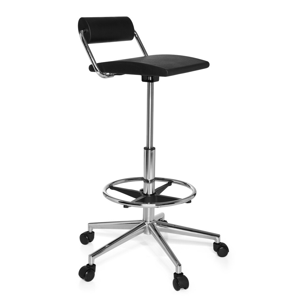 Drehhocker TOP WORK 28 Kunstleder ohne Armlehnen hjh OFFICE