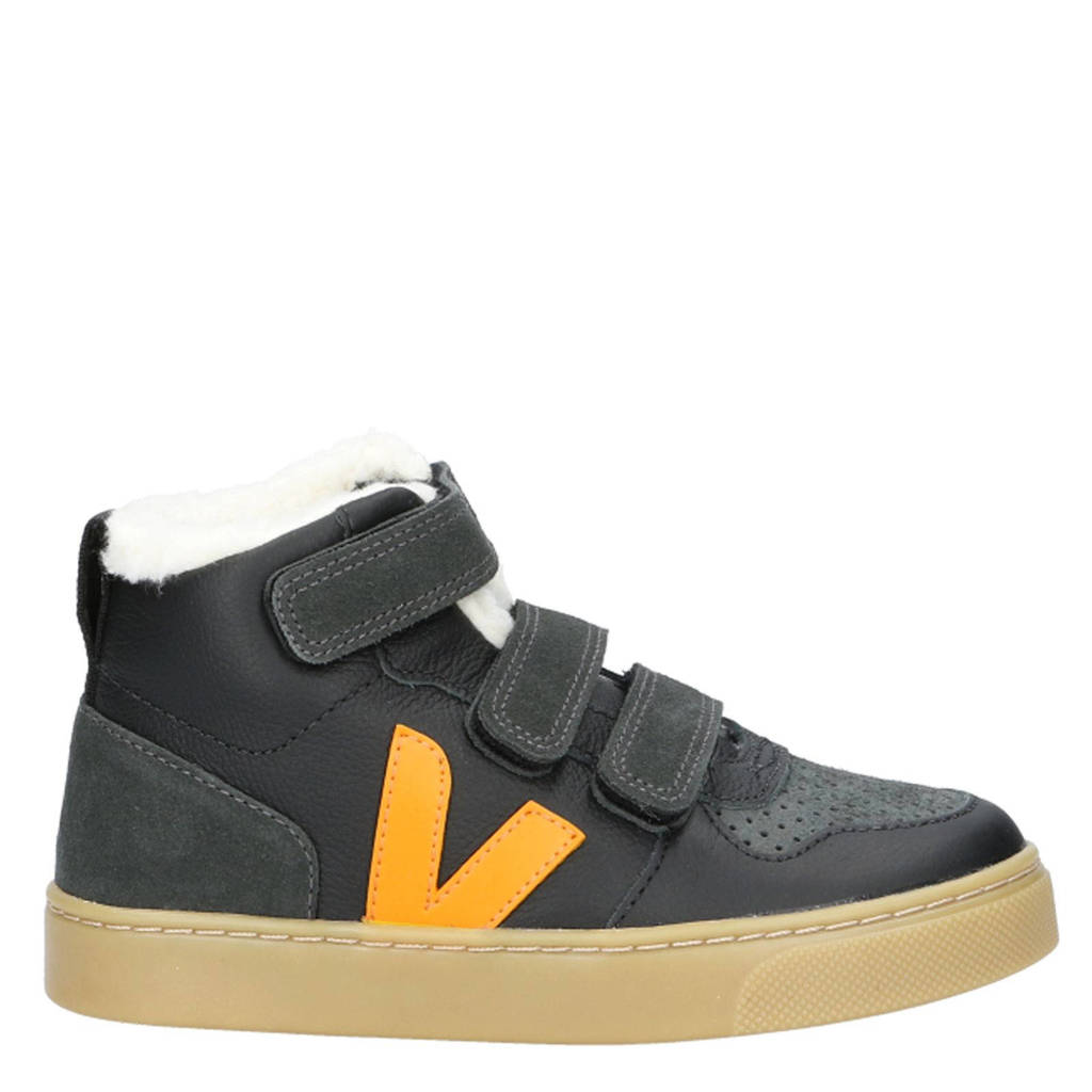 Veja SMALL V-10suède sneakers donkerblauw