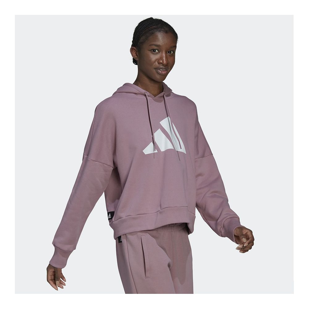 Adidas Performance FUTURE ICONS - Sweat Femme magmau/white