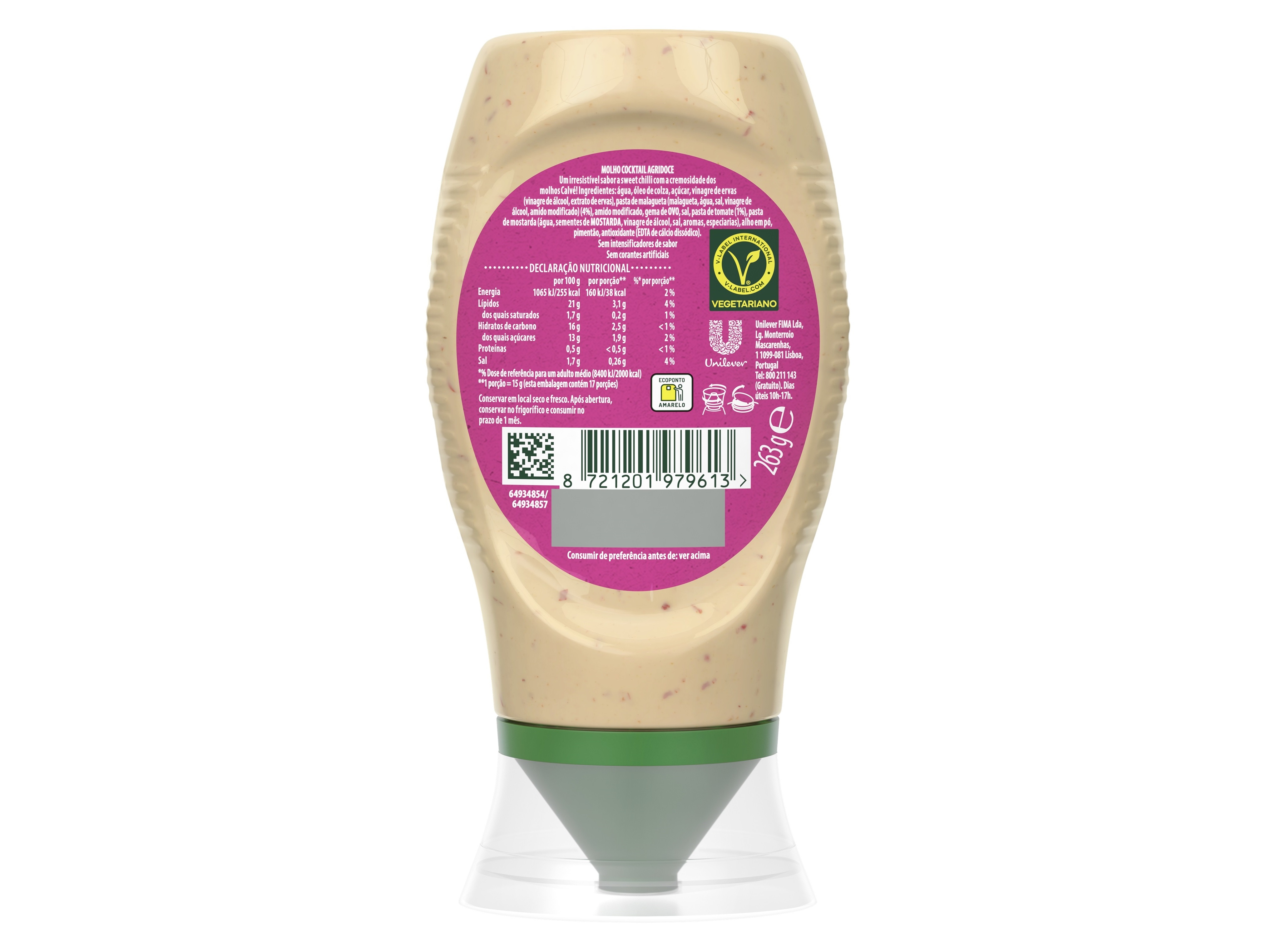 MOLHO CALVÉ CHILLI COCKTAIL TD 264G