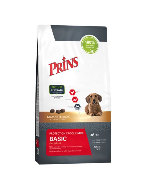 Prins Protection Croque Mini Basic Excellent - Hondenvoer - 2 kg