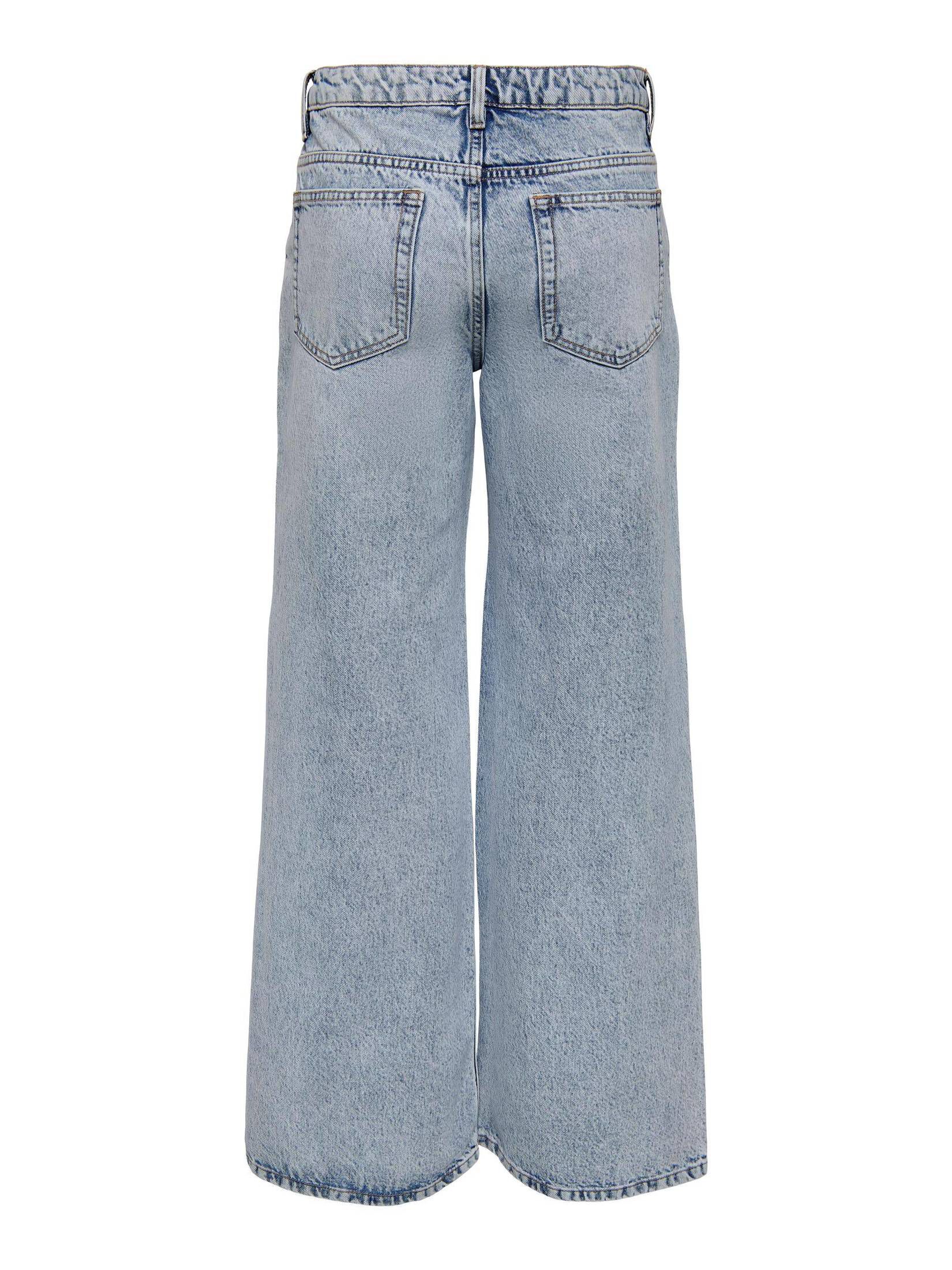 Only| Damen Jeans ONLCHRIS REG LOW WIDE DNM MAS412