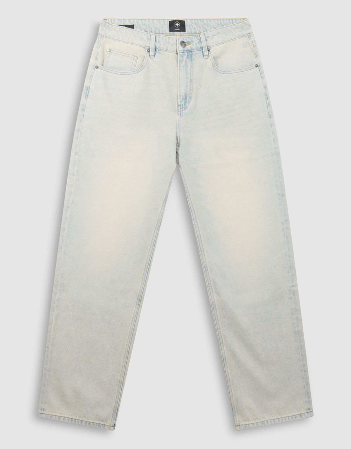 Baggy Fit Jeans Bleached L32