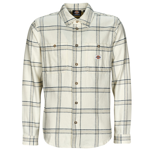 Dickies - WARRENTON SHIRT LS - Blanc