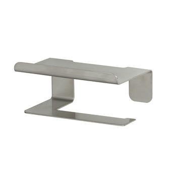 Tiger Colar toiletrolhouder met plateau RVS