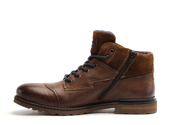 Bugatti boots bottine homme vitore 321 aou3g 3200 marron
