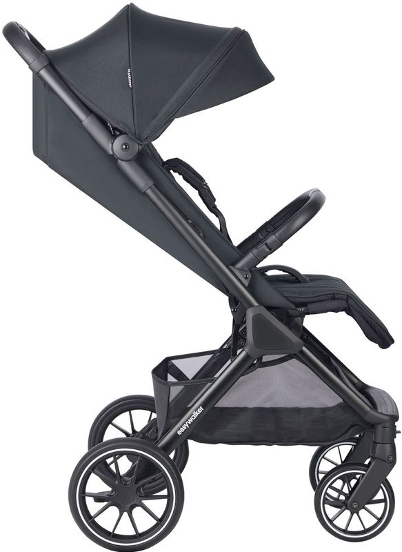 Easywalker - Jackey² XL Buggy - Nacht Zwart - Lichtgewicht - Opvouwbaar