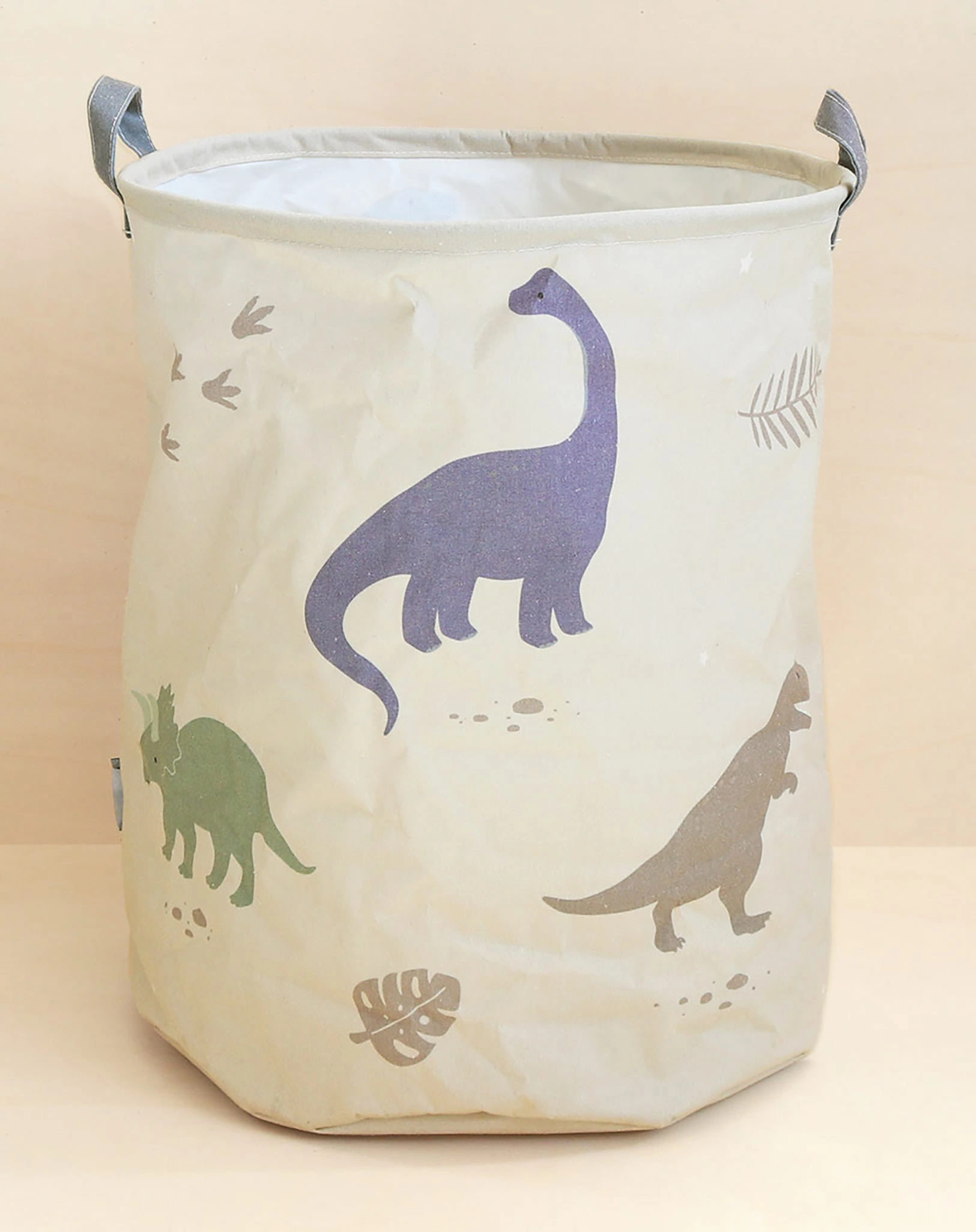 Aufbewahrungskorb DINOSAURS in beige