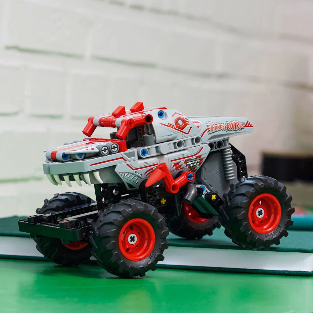 Gave monster truckMonster Jam™ ThunderROARus™ pull-back speelgoedtruck 42200