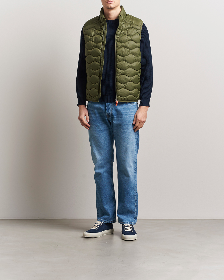 Save The Duck Tide Lightweight Padded Vest Dusty Olive