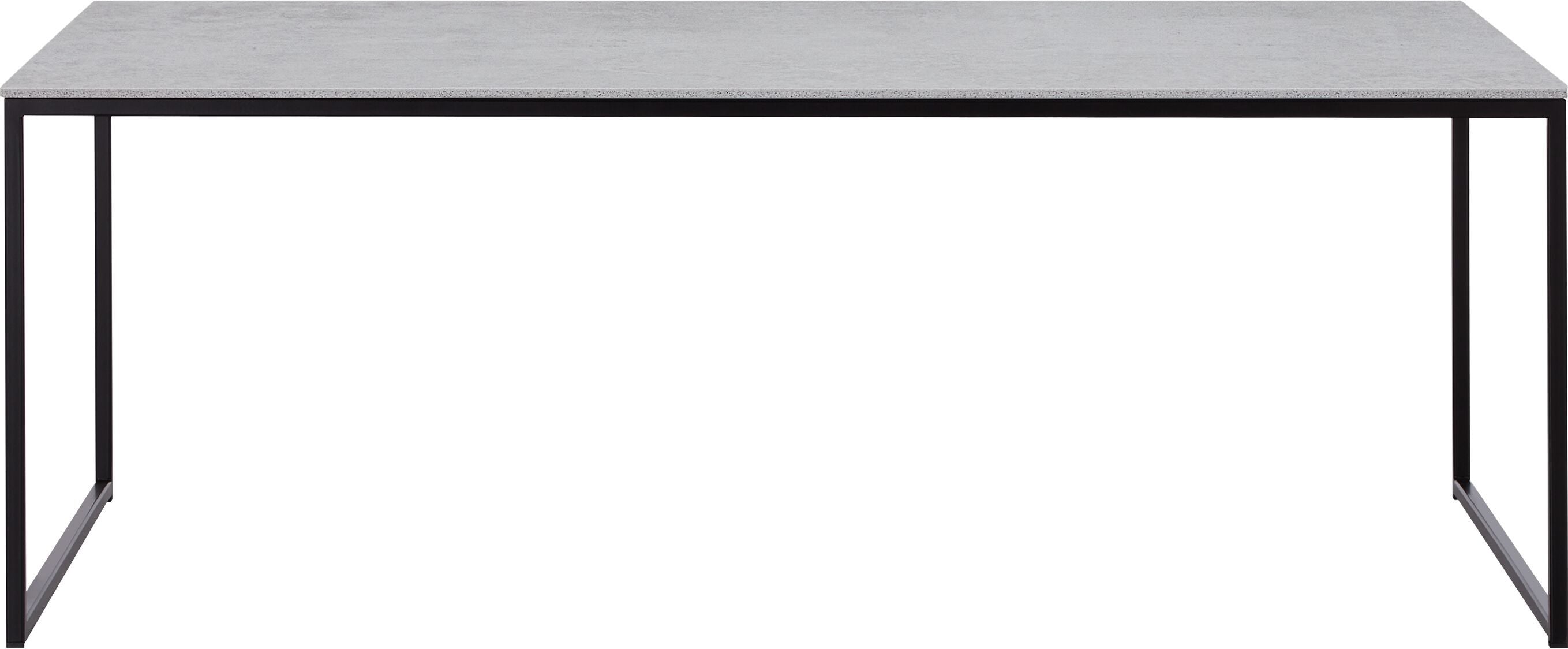 AVEA Salontisch - Kreta / schwarz / B: 120.0 cm x T: 70.0 cm x H: 43.8 cm