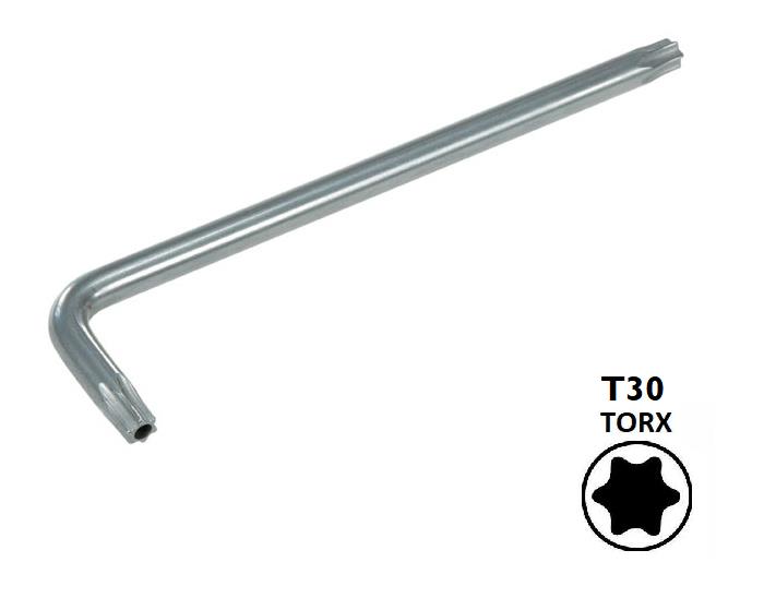 Side Shore Outil Clé Torx T30 coudée