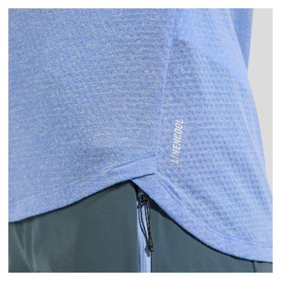 T-Shirt VTT Femme Odlo X-Alp Linencool Bleu