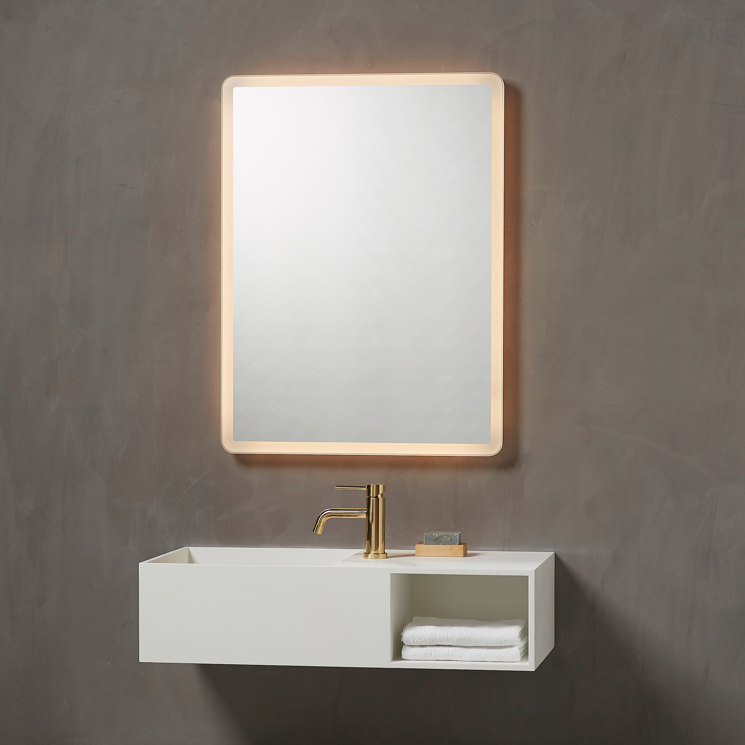Loevschall Badspiegel »Sienna« wendbar