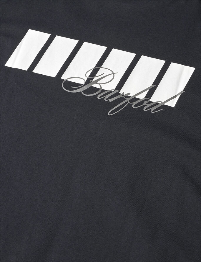 Barfod Squares short sleeve t-shirt Organic Black
