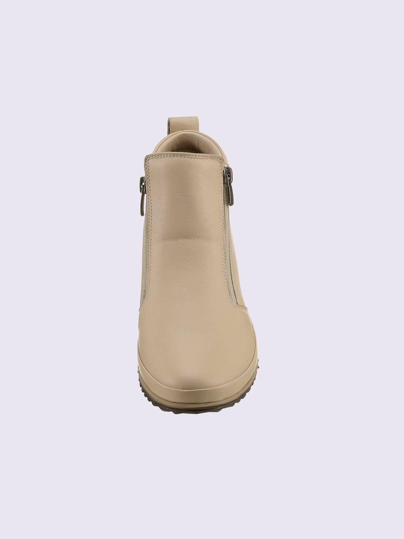 Bottine courte cuir nappa de vache