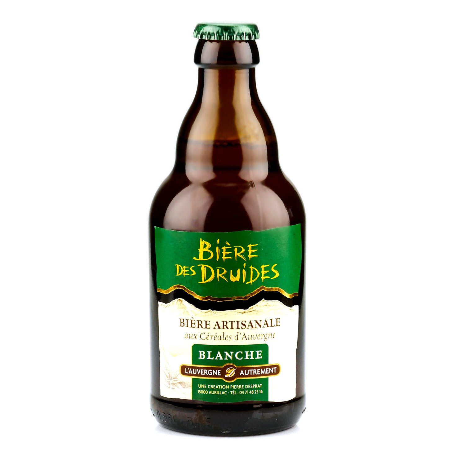 Bière blanche d'Auvergne - Druides (Verveine) 4.9%