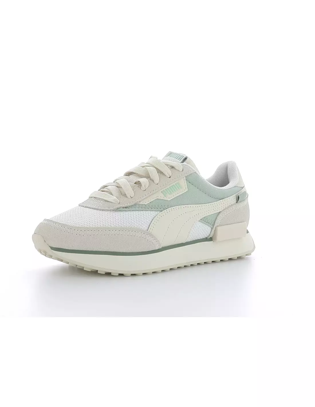 PUMA FUTURE RIDER SOFT - Baskets Beigevert