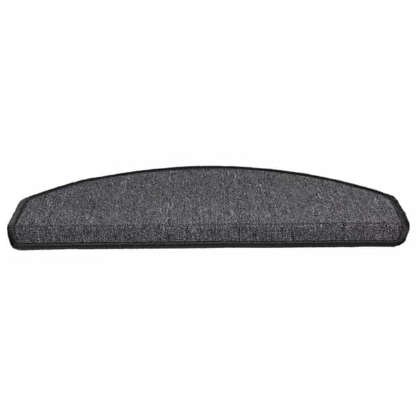 vidaXL Trappematte antrasitt 15 stk 65x24x4 cm