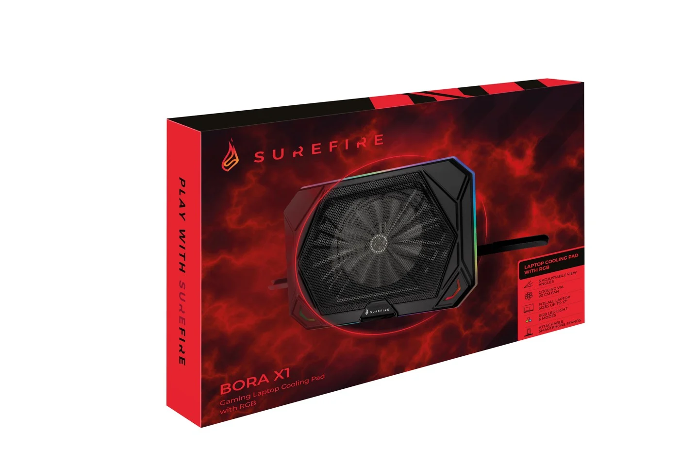 SUREFIRE - Bora X1 Gaming Cooling Pad RGB