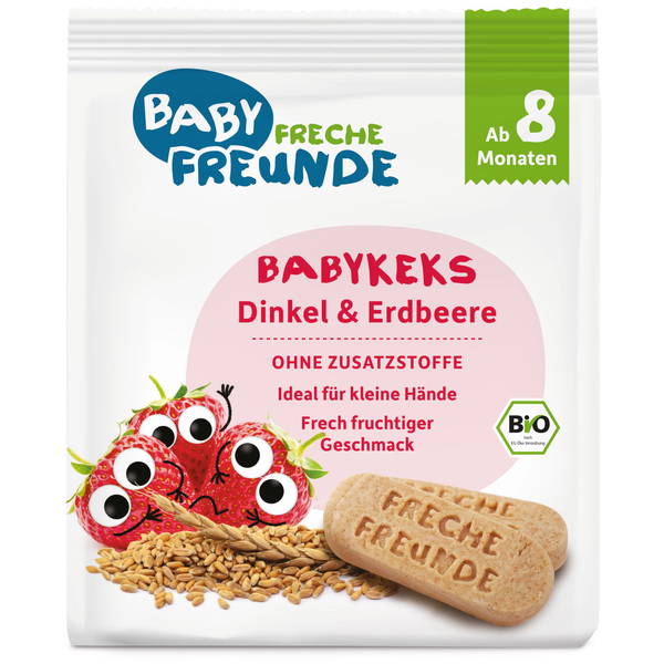 Freche FreundeFreche Freunde   Bio Babykeks Dinkel Erdbeere