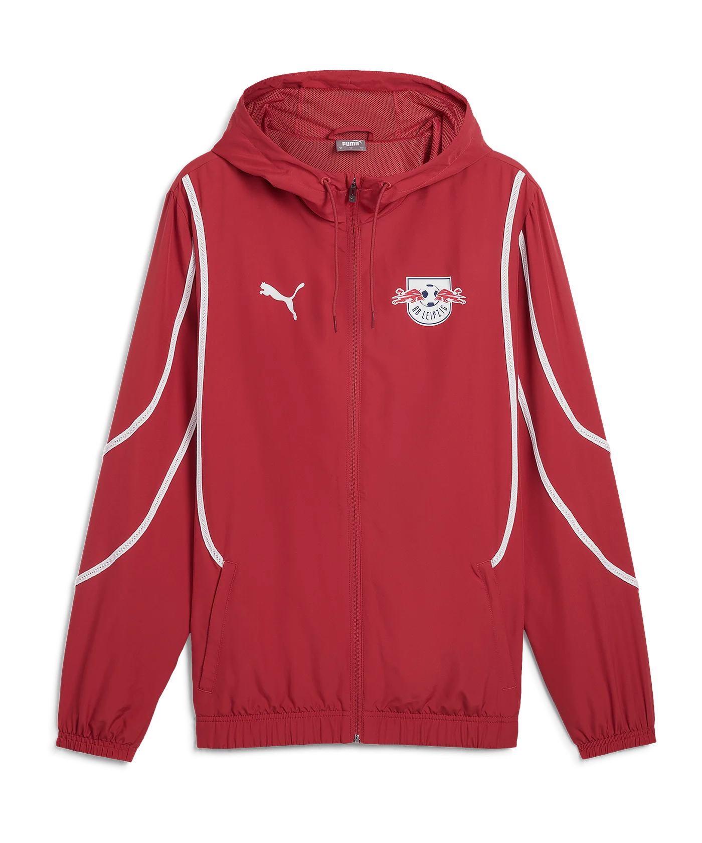 PUMA RB Leipzig Prematch Jacke 2024/2025 Rot F06
