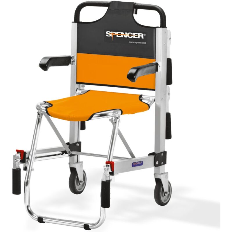 Chaise d'évacuation ERGO - 2 roues   - Sans accoudoirs