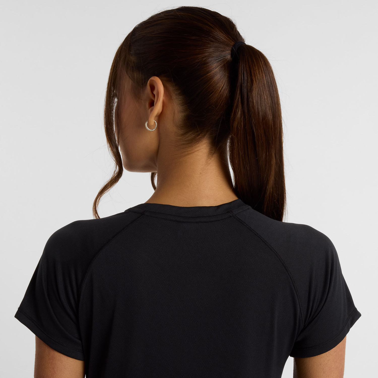 New Balance Jacquard T-Shirt Dames