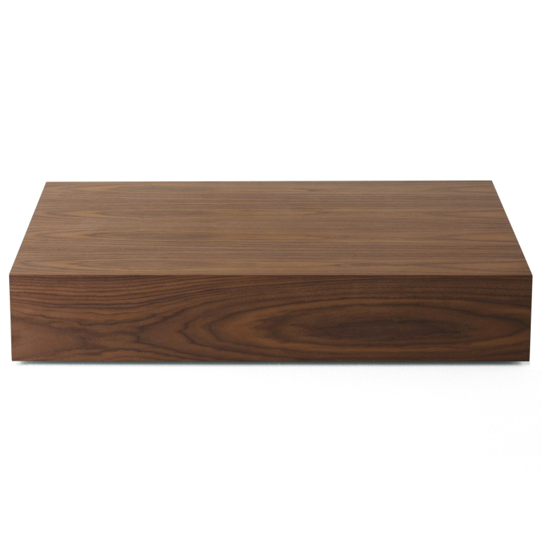 New Works Mass Wide salontafel zonder lade walnoot