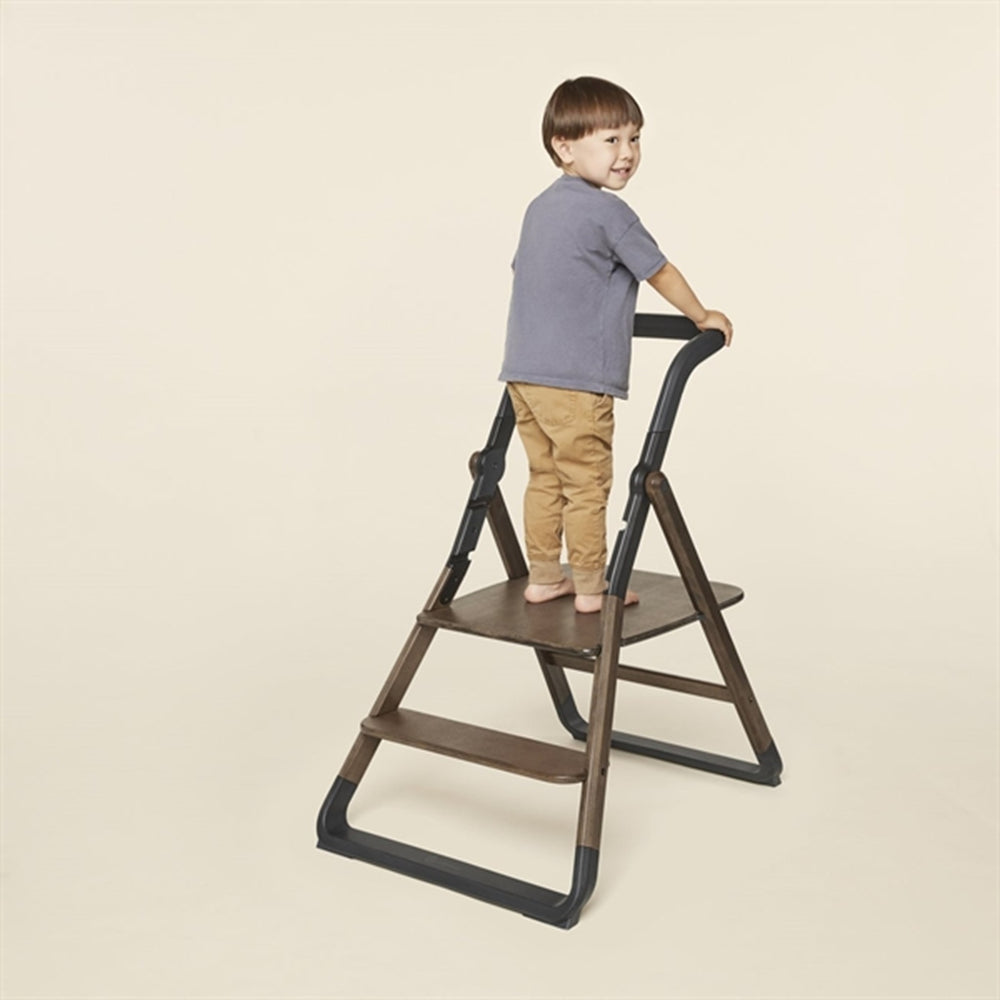Køb Ergobaby Evolve Kitchen Helper Plade og Bøjle Dark Wood Black