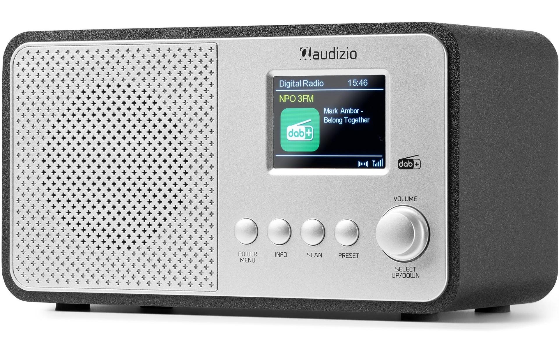 DAB+ Radio Avio SilberDAB+ Radio mit Bluetooth