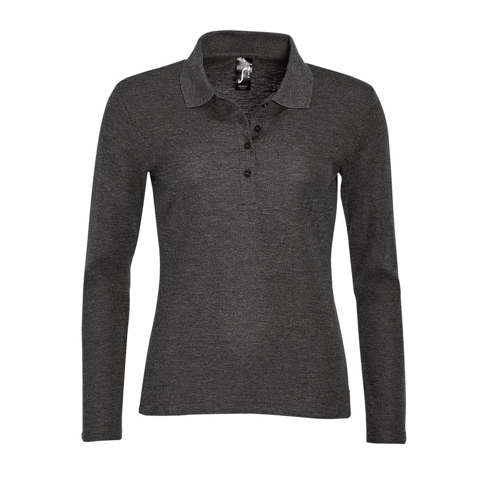 SOL'S 11317 - Élégance Féminine Polo à Manches Longues