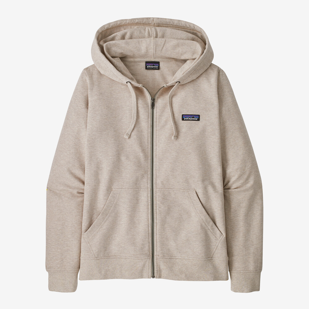 Ahnya Fleece-Kapuzenpullover für Damen mit durchgehendem Reißverschluss