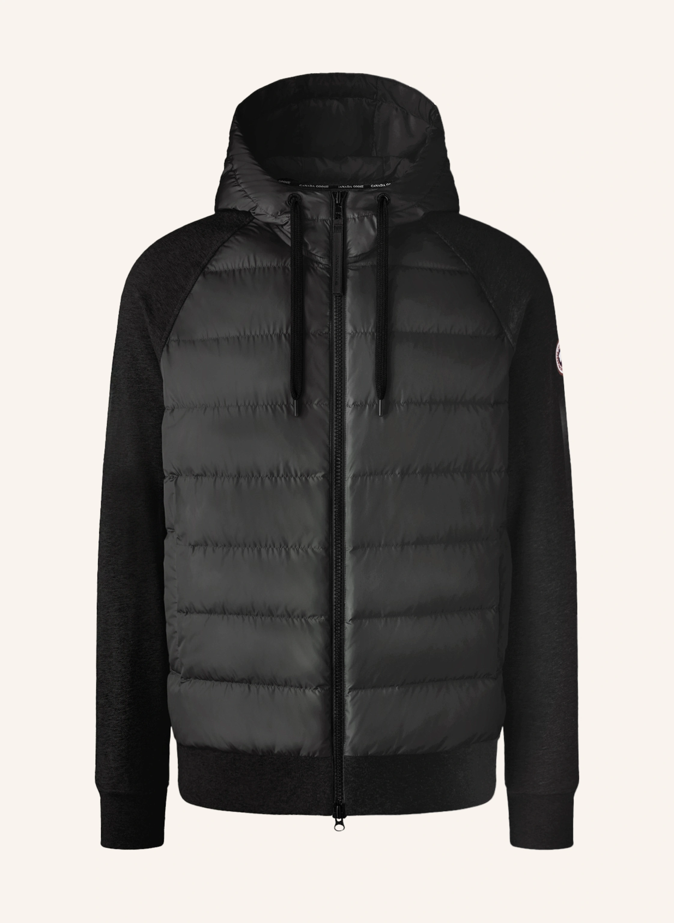 CANADA GOOSE Sweatjacke HYBRIDGE HURON im Materialmix
