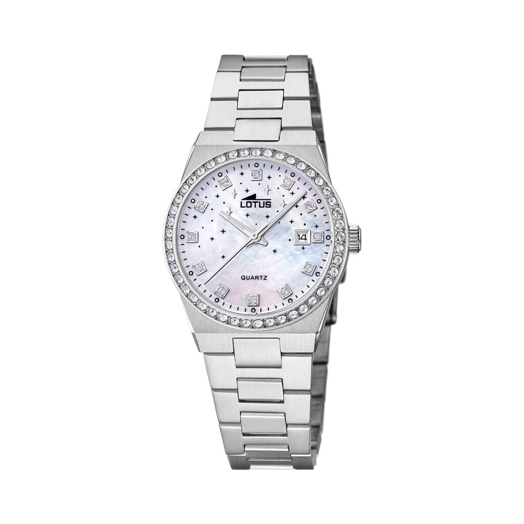Montre Lotus Freedom Collection Nacre Blanche